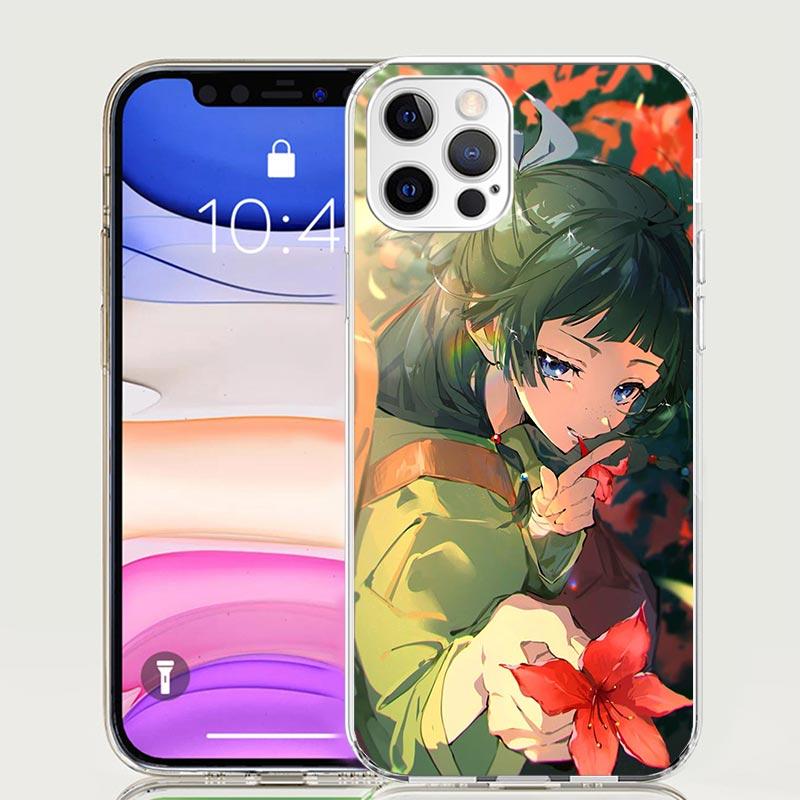 A-Apothecary D-Diaries Maomao Phone Case For iPhone 17 Air 16 15 Plus 11 14 Pro Max 13 Mini 12 7 8 + SE Pattern Art Customized C