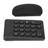 Numeric Keypad Portable Slim 2.4GHz USB Wireless Mini Black Numeric Keyboard Mouse Combo Set for Laptops Desktops PCs