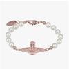 Vivienne Westwood Mini Bath Relief Pearl Bracelet 61030001 02g121