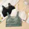 Sexy Lace Seamless Women's Bra Comfortable Sports Beauty Back Vest Sleep Gathered Wrapped Chest Tube Tops