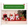 3/4Pcs Christmas Stockings Santa Snowman Hanging Xmas Tree Socks Ornaments Christmas Decor For Home New Year Candy Navidad Gift