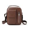 Multi-functional Pocket Single-shoulder Bag, Genuine Leather Versatile Portable Small Bag, Business Retro Crossbody Bag