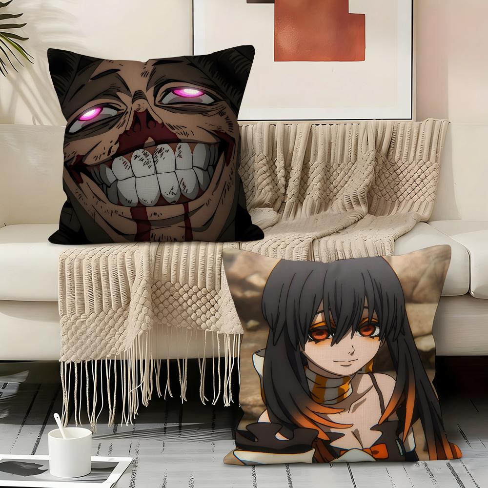 G-Gachiakuta Anime Pillow Case Pillowcase, Double-sided Printed, Sofa Cushion, Bedroom Headboard Pillow