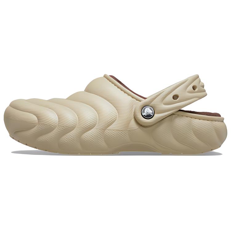 

Crocs comfortable and versatile hole shoes unisex taupe 41-42 серо-коричневый