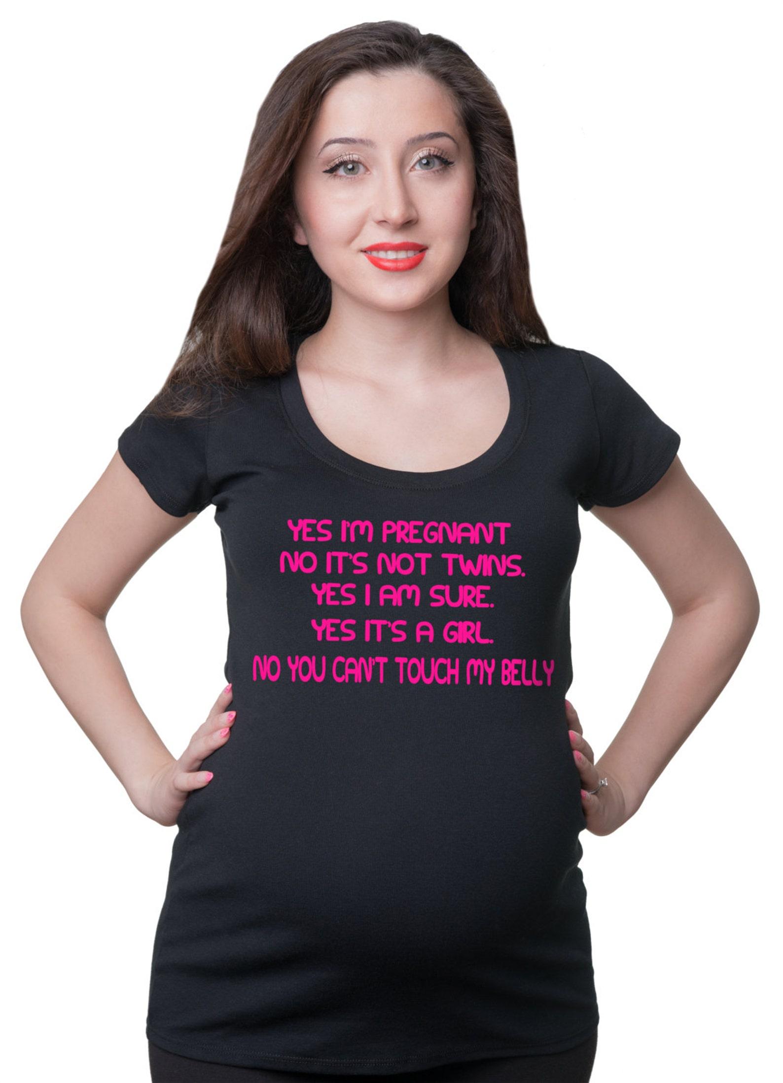 Funny Maternity It s A Girl T-Shirt: Pregnancy Gift L