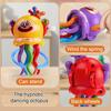 Kids Wind-up Dancing Octopus Toy Educational Clockwork Spring Octopus Toy Toddlers Boys Girls Interactive Crawling Cartoon Octopus Toy