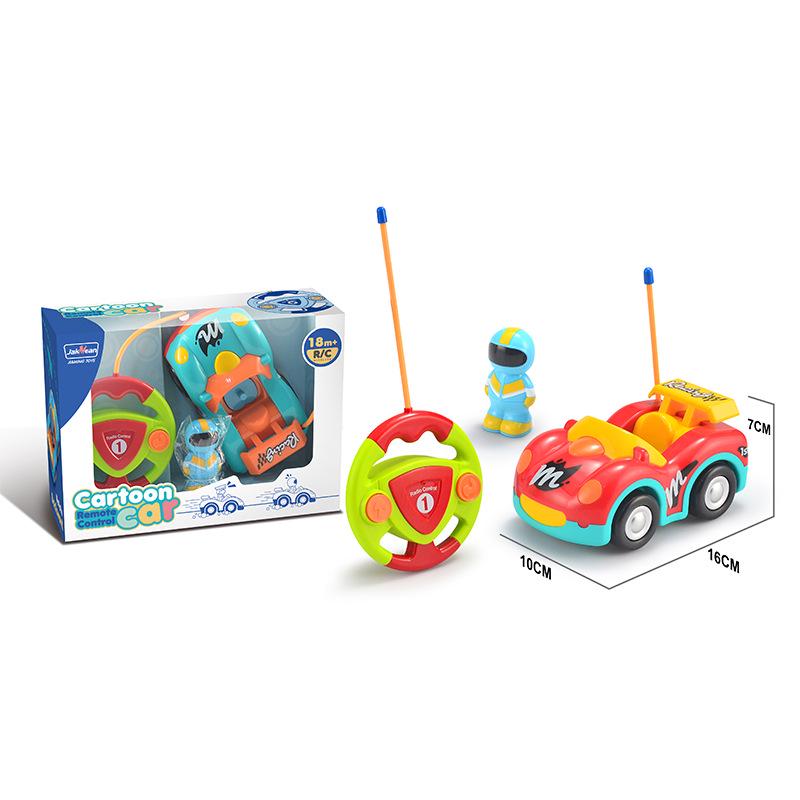Children's Electric 2.4G Remote Control Car with Lights & Music - Popular Cartoon Toy Car