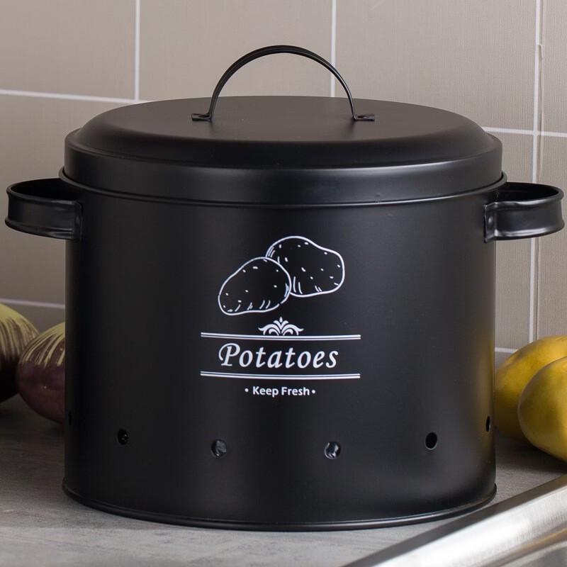 Kitchen Vegetable and Garlic Storage Canister