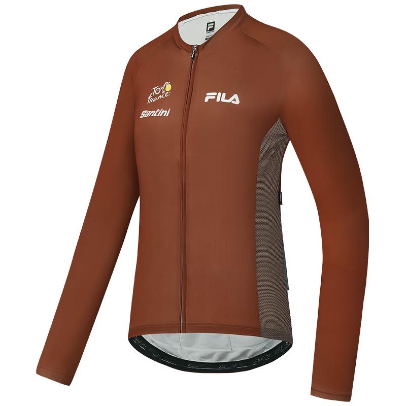 FILA Women s Slim-Fit Cycling Knitted Long Sleeve Top M