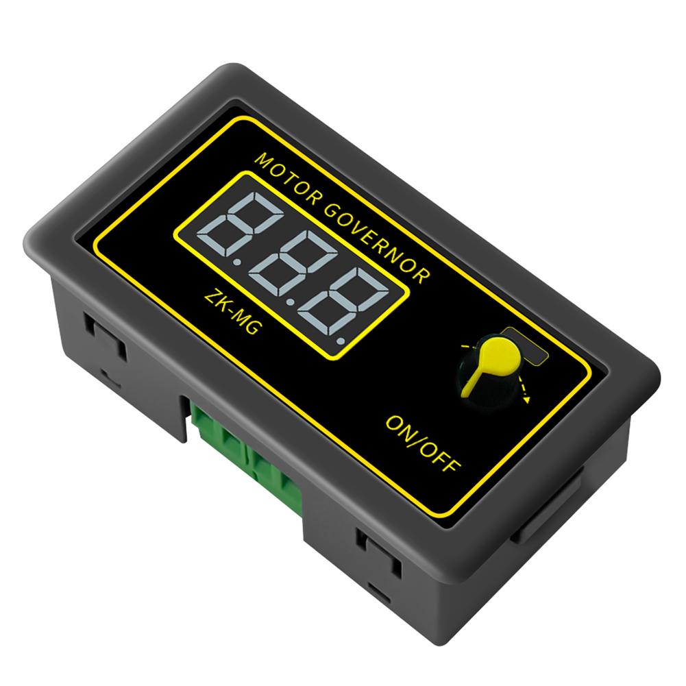 

ZK-MG ZK-BMG DC9-60V DC 5-30V Регулятор скорости двигателя PWM Контроллер переменной скорости Макс. 20A/15A Регулируемый коэффициент заполнения Частота