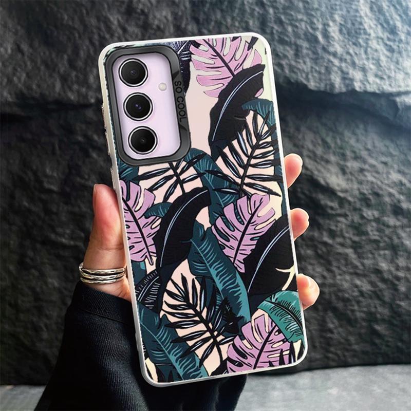 Phone Case For Samsung S24 Ultra S23 Plus S22 S21 S20 FE A55 A54 A53 A35 A34 A32 A25 A24 A15 A14 A13 5G Shockproof Bumper Gradient Aurora Cover
