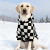 Thick Warm Fleece Pet Sweatshirt for Autumn Winter, Cold Weather Dog Clothes for Medium Large Dogs Golden Retriever, Labrador