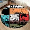 Spyfamily Round Area Rug Carpet Rug For Living Room Bedroom Sofa Playroom Decor Nonslip Floor Mat