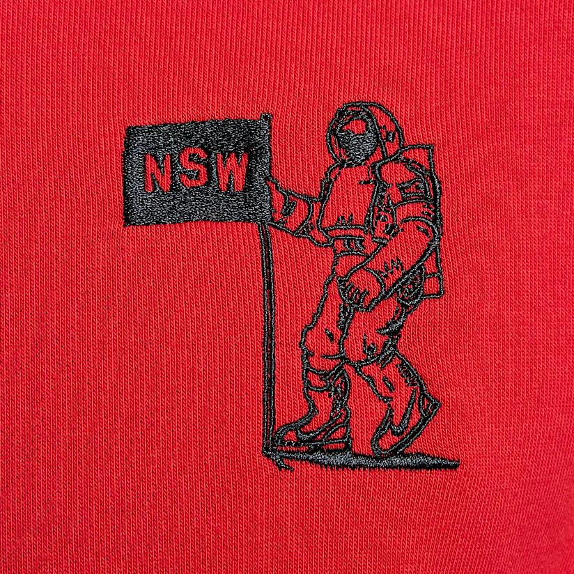 Nike Club FW24 Fashion Logo Letter Hoodie Men Hoodies University-Red Black HQ8595-657