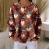 Women's Casual Shirts Long Sleeve Tops Button Up V Neck Loose Knit Fall Favorites For Women