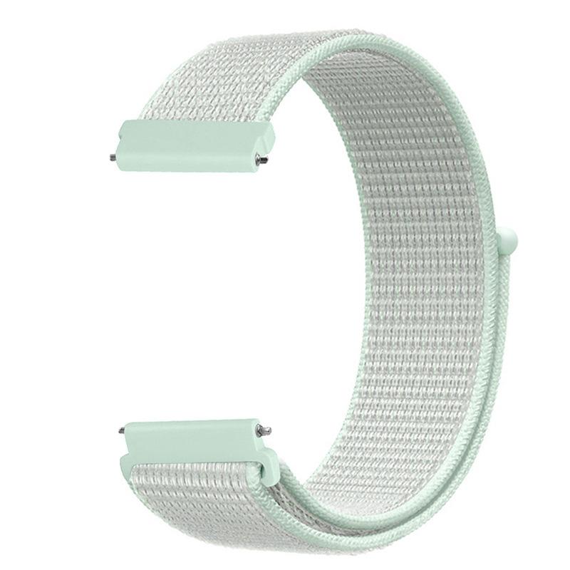 20mm 22mm Nylon Loop Band for Samsung Galaxy Watch 7/6/Classic/5/4/3/Gear S3 Wristband Huawei Watch 4/GT-2-3-Pro/Amazfit GTR/GTS