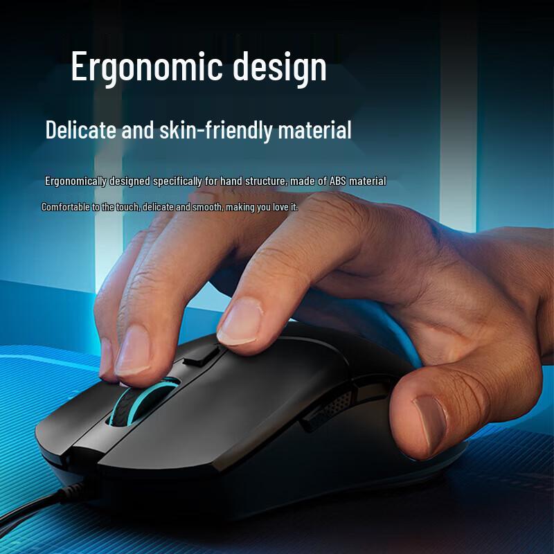 AULA S13 Wired Silent Office Mouse