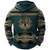 Winter Men's Hoodie Sweatshirt Harajuku Ethnic Wind Graphics Retro Clothes Pullover Shirt Casual Street Loose Casual Hoodie
