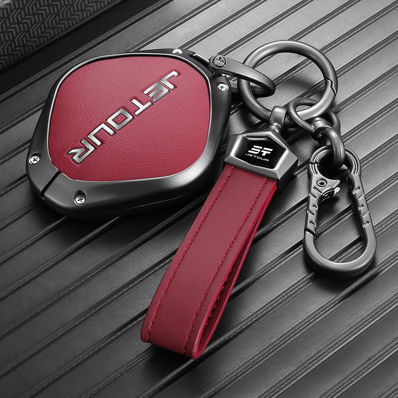 Key Fob Cover For Chery Jetour Dashing Car Key Protector Zinc Alloy Full Protection Shockproof Dashing I-DM Car Accessories