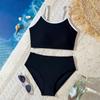 Girls Color Bikini Set Two Piece Swimsuits for Kids Summer Beach Vacation