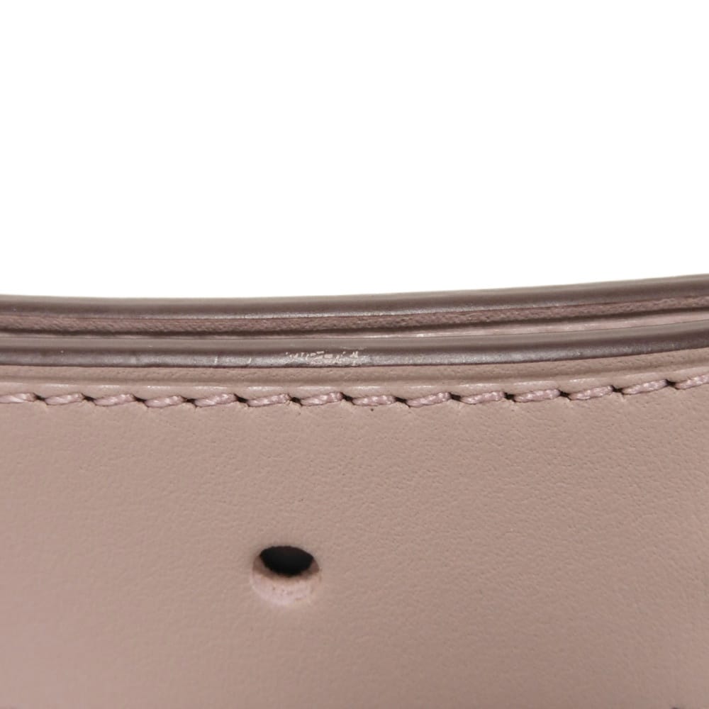 Used 9726 Tabby Pillow 26 6807 7921 C Logo Calfskin Suede 2WAY C Mark Shearling Dusty Rose Women's from Japan AUTHENTIC