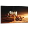 GLASS PROTECTIVE PLATE FOR STOVE 80x52 TEA