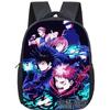 Anime J-Jujutsu Kaisen Backpack Children School Bags Manga Gojo Satoru Yuji Itadori Backpack Boys Girls Kindergarten Book Bag