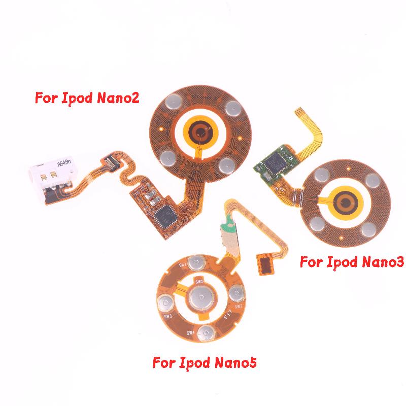 2025 1Pc New Click Wheel With Flex Cable Ribbon For IPod Nano 2 2nd 3 3rd 5 5th Accessories