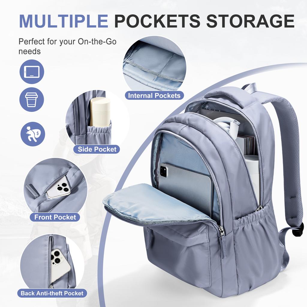 15,6palcový batoh na notebook pro ženy muže volnočasový dojíždějící batoh, studentský klasický školní batoh pro chlapce dívky dětský batoh