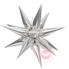 24inch Explosion Star Balloons Birthday Party Opening Ceremony Wedding Decoration Water Drop Cone Foil Balloons Party Supplies