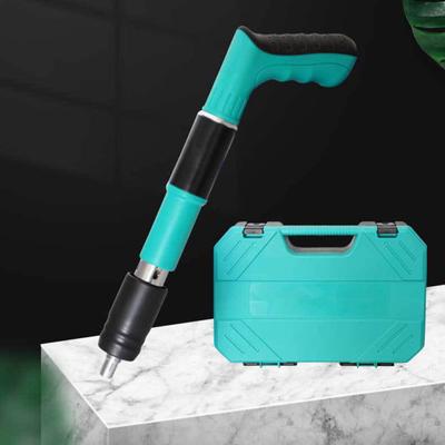 Yousheng Nail Device Wall Fastening Power Tool with Ergonomic Non-Slip Handle Adjustable Manual Concrete Nail Machine Household Woodworking Tool