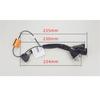 Pair Halogen To LED Headlight Adapter Wire Harness For Honda Civic 10th 2016-20