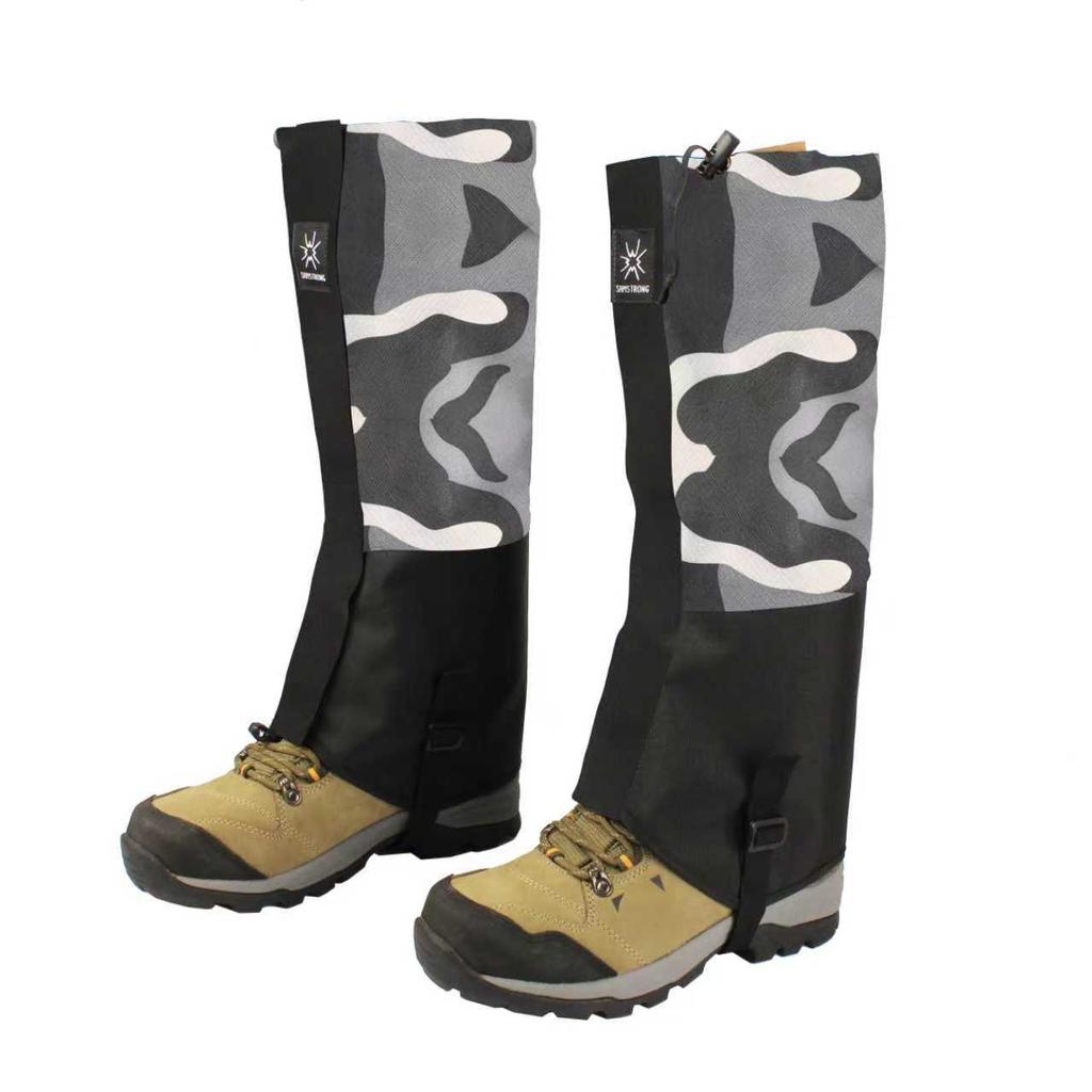 Waterproof Leg Gaiter Outdoor Snow Village Snow Cover Mountaineering Snow Desert Hiking Snow and Sand Prevention Leg Cover Skiin