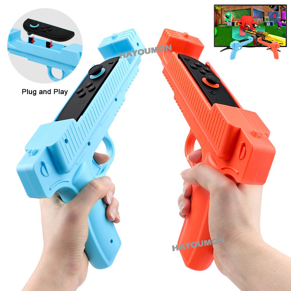 2026 New Shooting Gun Controller for Switch 2 Left Right Handle Holder Somatosensory Gaming Gun Joypad Gunstock Hand Grip