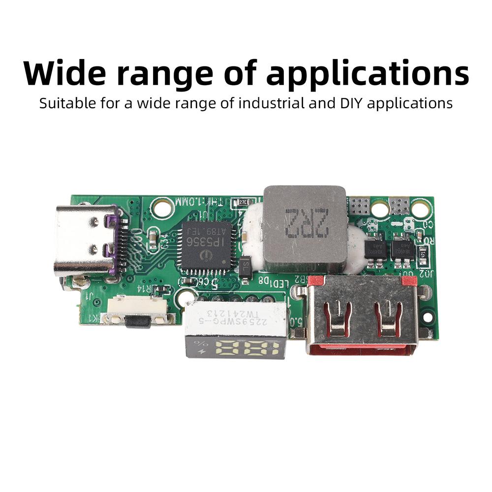 USB+Type-C 22.5W Super Fast Charging Module IP5356 Fast Charging Module Mobile Power Bank DIY Motherboard