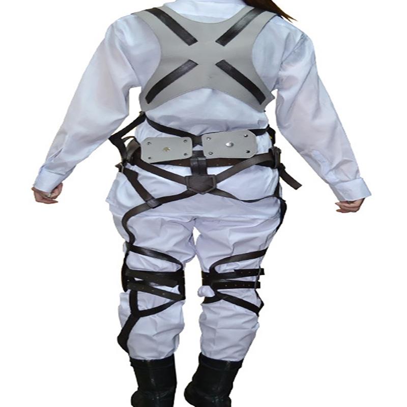 Hoogwaardige Attack on Titan Shingeki No Kyojin harnasriem voor stijlvolle cosplay