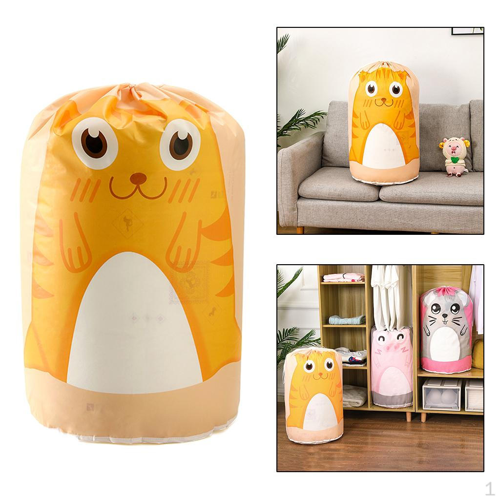 

Складная сумка для хранения, хлопковое одеяло для одежды, чехол для шкафа, большой органайзер жёлтый