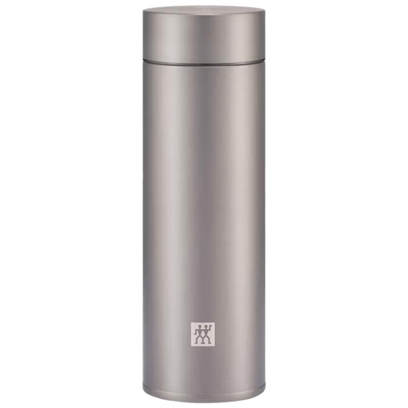 Zwilling Titanium Insulated Bottle with Tea Filter