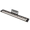 Folding Piano 88 Keys Full Size Keyboard Built In Speaker Portable Bluetooth Electric Piano with