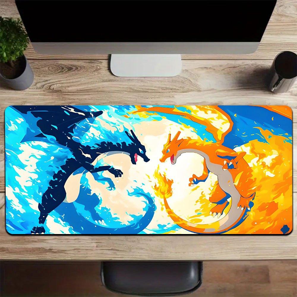 pc Charizard Large Mouse Pad Gengar computer mat Desk Mat keyboard mat Office Gaming Table Mat