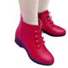 New Wedge Heel Boots, Thin Ankle Boots, Fleece Comfortable Cotton Shoes, Versatile Boots, Women's Shoes