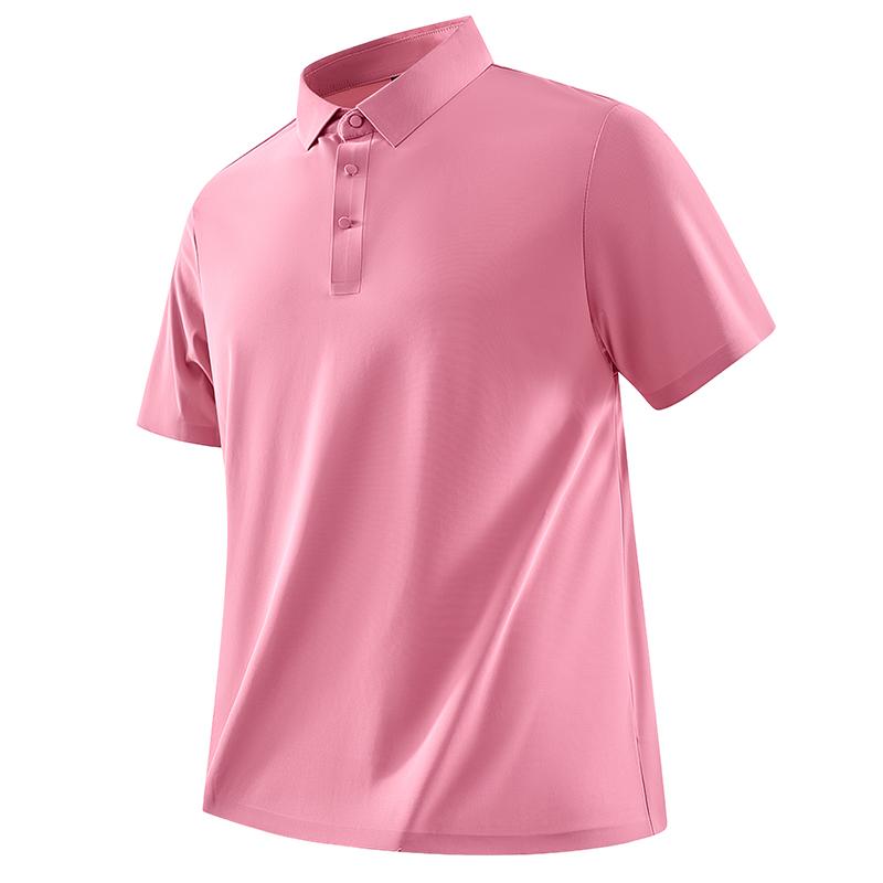 Ice Silk Quick-drying Casual Sports Short-sleeved POLO Shirt Lapel