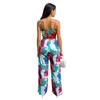 AX Paris Womens/Ladies Printed Waist Tie Spaghetti Strap Jumpsuit