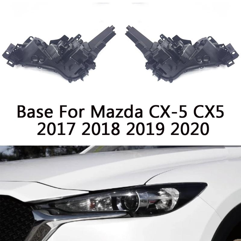 Headlight Base for Mazda CX-5 CX5 2017 2018 2019 2020 LED Headlamp House Car Rear Base Front Auto Headlight Back House with AFS Left no AFS