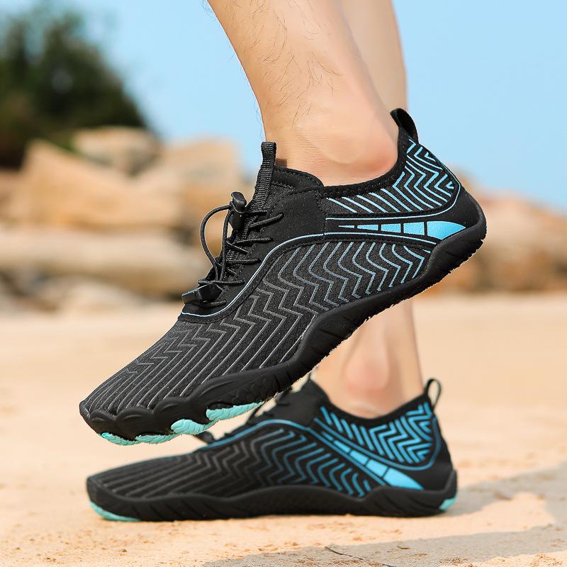 2024 New Quick-Dry Outdoor Five-Finger Water Shoes for Beach, River Tracing, and Swimming