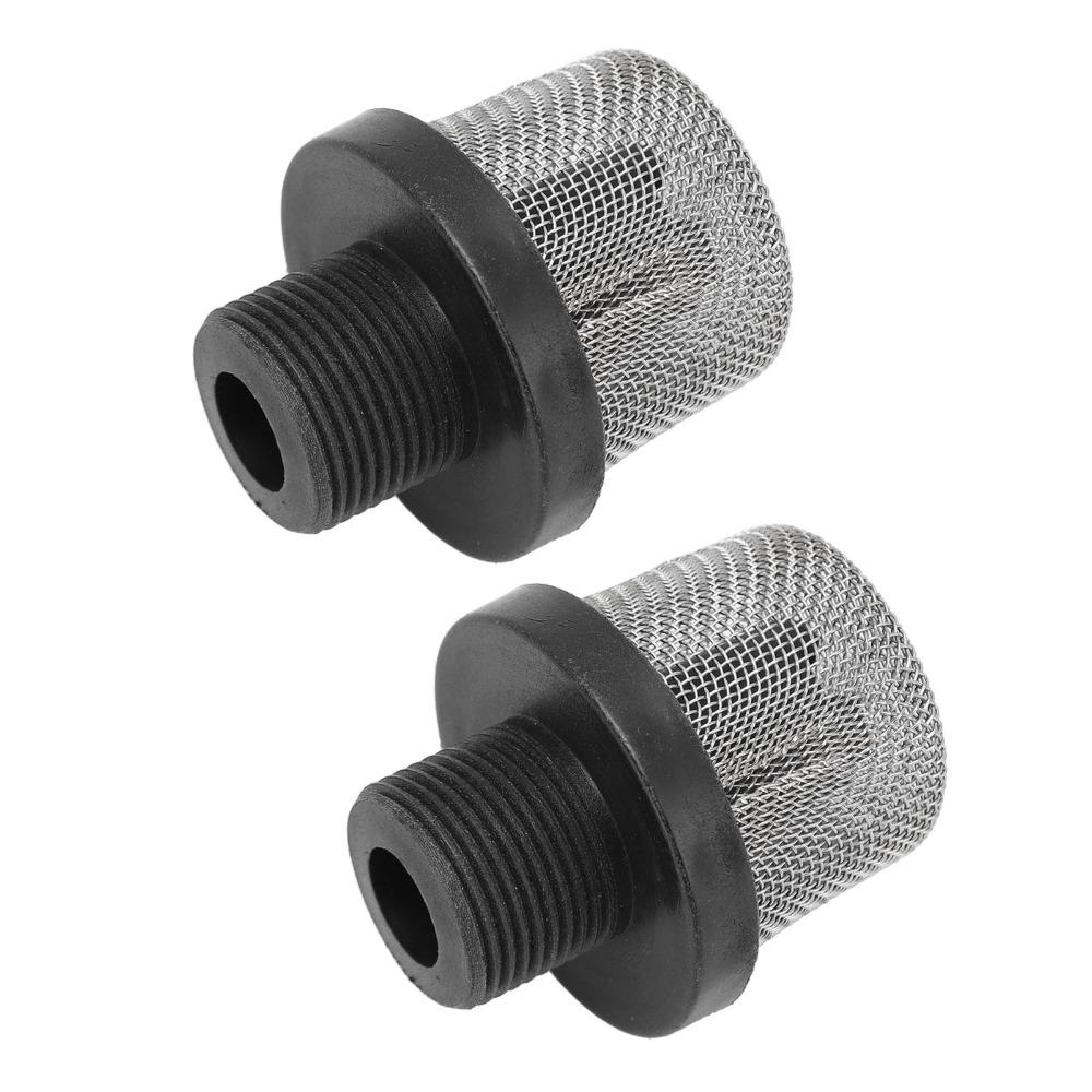 2 Pcs Multifunctional Inlet Filter Efficient Suction Strainer Durable Strainer Filter Industrial
