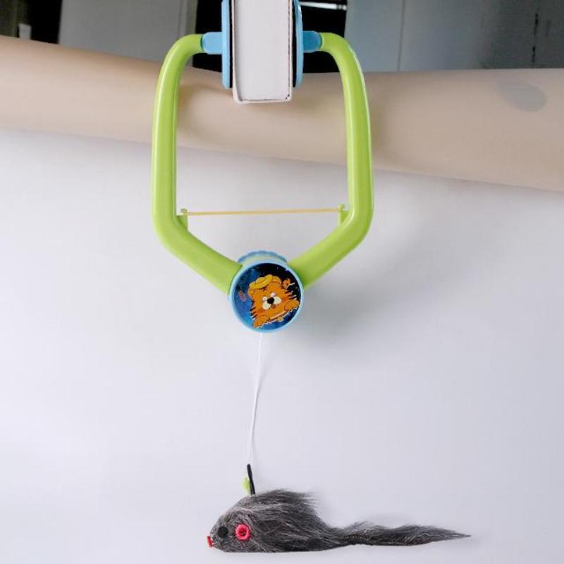 The Type Of Cat Electric Smart Hanging Door Toy Is A Self-Entertainment Entertaining And Cat-Teasing Wonder