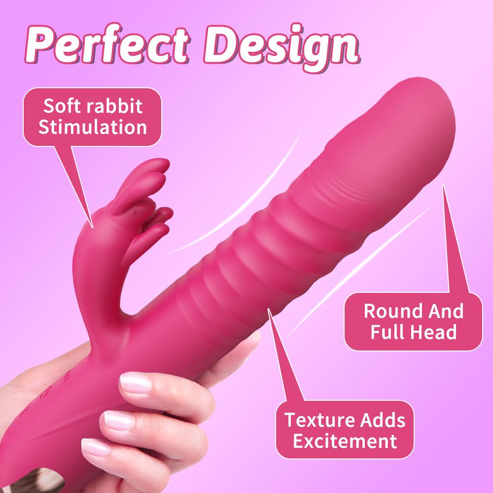 Thrusting Dildo Vibrator Adult Products For Women Sex Toys Dildos G Spot Vibrators 3 Thrusting 10 Vibration Clitoral Stimulator