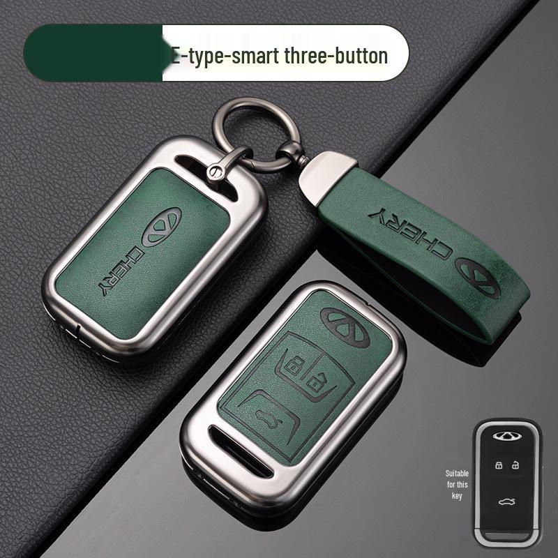 High-End Voll-Schlüsselhülle für Chery 5x, Tiggo 3x, Exeed TX, Tiggo 7 - Unisex Design