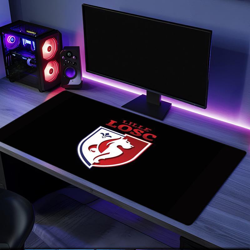 Losc Crest Emblem mouse pad, rubber base, esports desk mat, mouse pad for gamers and office use, gaming desk , easy to clean mat